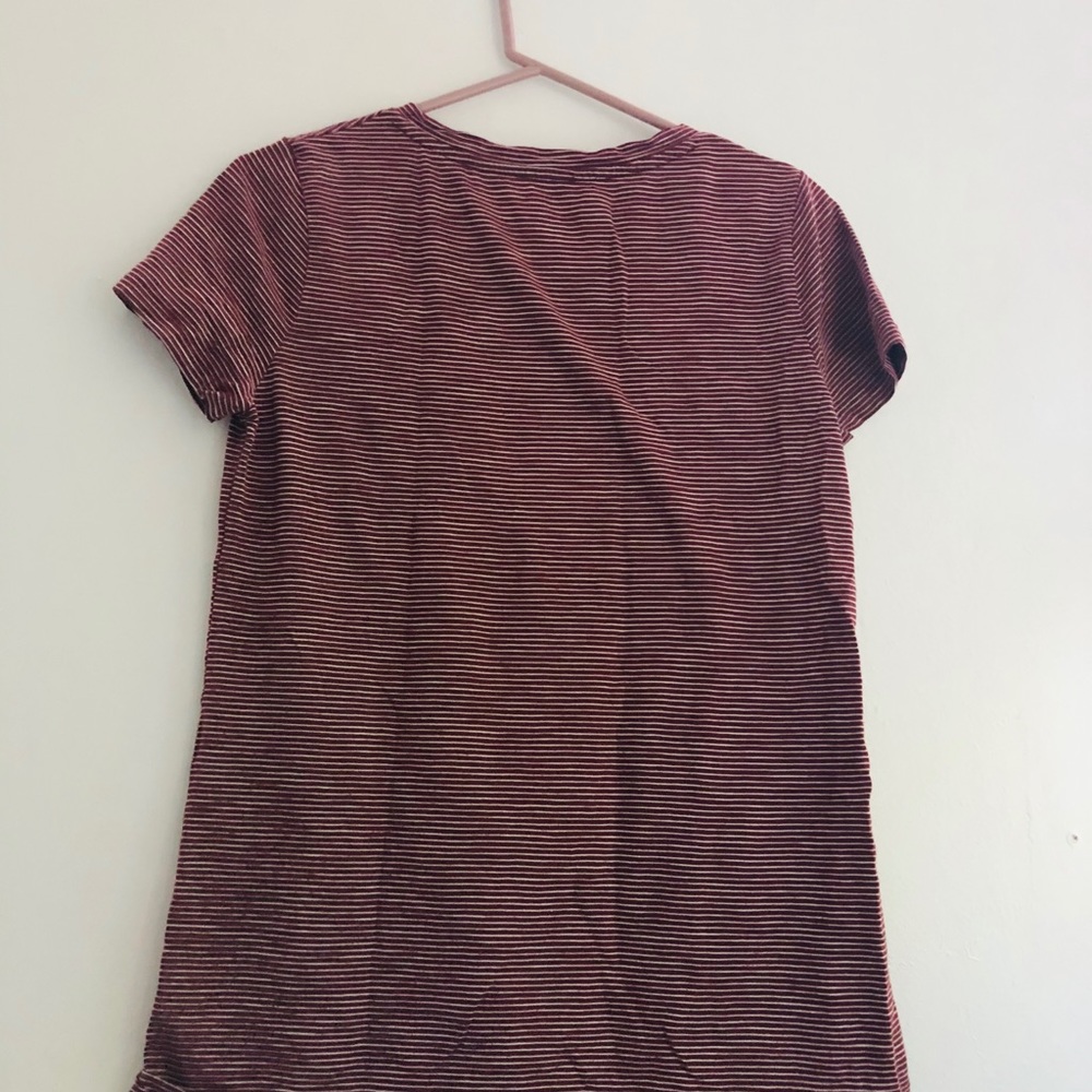 Target Red Striped Tee - Picture 2 of 3